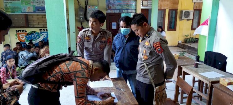 1.497 Casis Bintara Polri Panda Polda NTT Ikut Tes Akademik