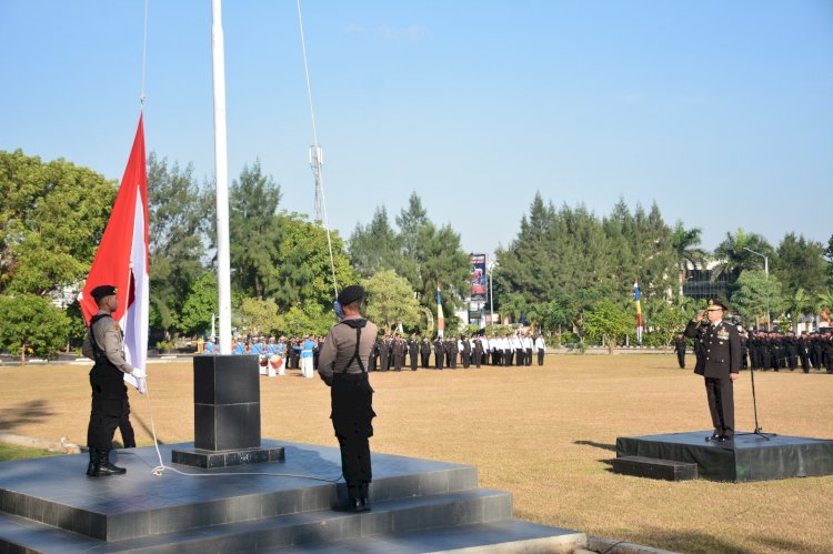 Polda NTT Gelar Upacara Peringati Hari Lahir Pancasila Tahun 2023