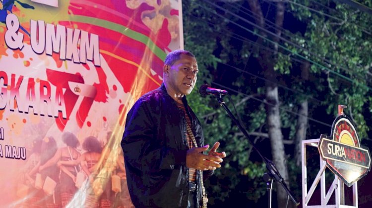 Penutupan Festival Kearifan Lokal UMKM, Kapolda NTT Sempatkan Belanja Kuliner