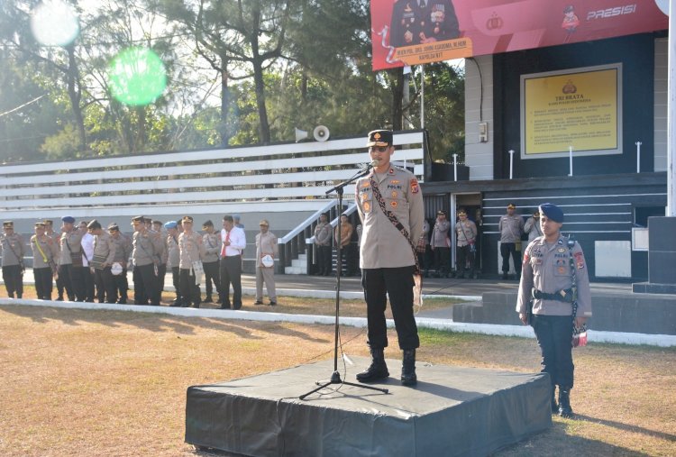 Rangkaian Hari Bhayangkara Ke-77 Berjalan Dengan Baik, Wakapolda NTT Ucapan Terima Kasih Kepada Seluruh Anggota