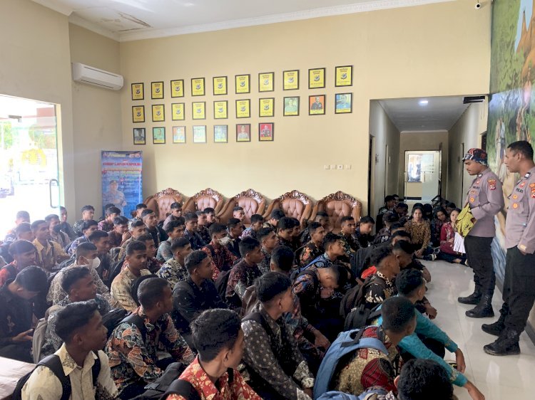 Tersisa 3 Hari, Ratusan Casis Polri Mendaftar di Polres Sumba Barat