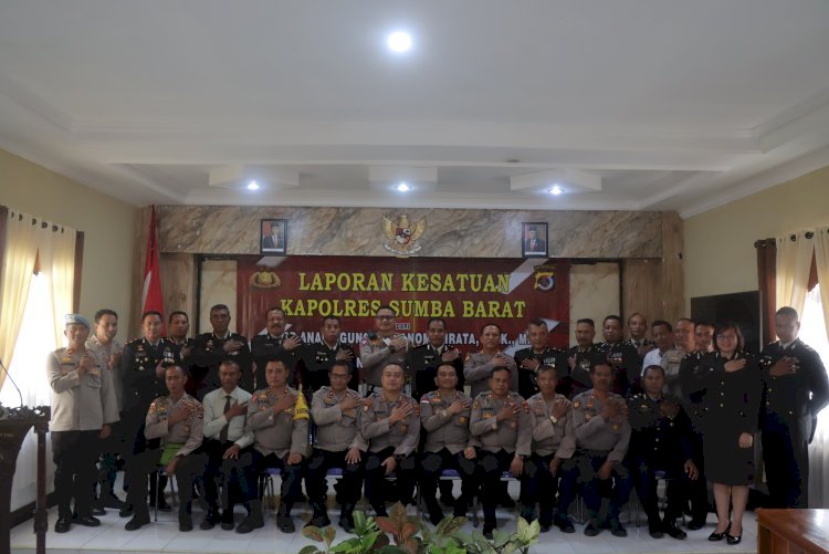 Lapsat Kapolres Sumba Barat, AKBP Benny Arief: Utamakan Kepentingan Institusi