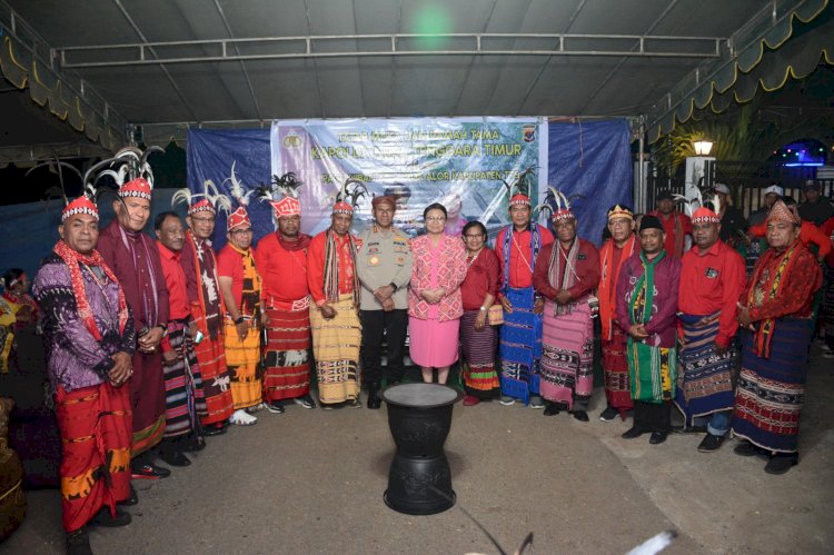 Jalin Silaturahmi, Kapolda NTT Mengunjungi Paguyuban Ikatan Keluarga Alor Pantar di TTS