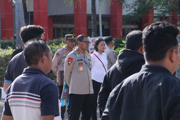 Kapolda NTT Dorong Peningkatan Kinerja Personel