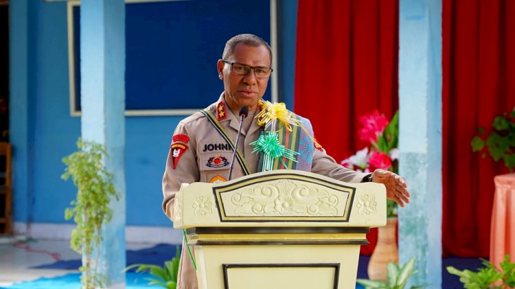 Dorong Semangat Belajar bagi Penerus Bangsa, Kapolda NTT Safari Kamtibmas di SMA N 1 Kefamenanu