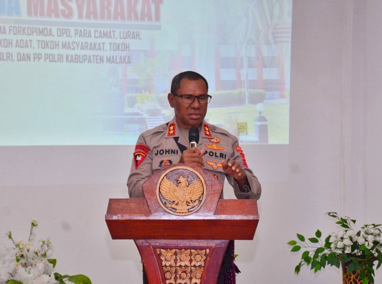 Kapolda NTT Ajak Forkopimda Malaka Bersama Memerangi TPPO