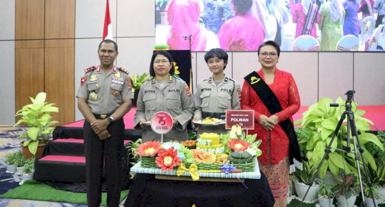 Peringati Hari Jadi Ke 75 Polwan RI, Kapolda NTT Minta Polwan Merasa Setara dengan Polki dalam Bertugas