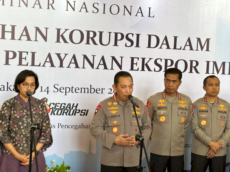 Kapolri Terus Upayakan Perbaikan Indeks Persepsi Korupsi