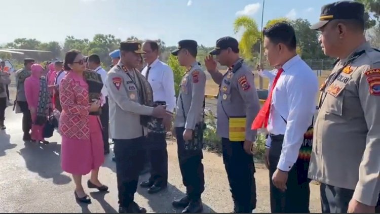 Sinergi untuk Kesejahteraan dan Keamanan, Kapolda  NTT Kunjungan Kerja ke Sabu Raijua