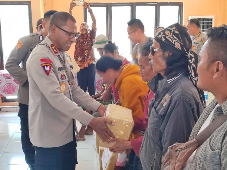 Kapolda NTT  Membawa Pesan Kebahagiaan dan Kebijakan untuk Raijua