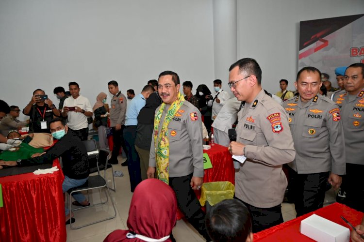 Wakapolri Tinjau Bakti Kesehatan Polri Presisi untuk Negeri di ULM Banjarmasin