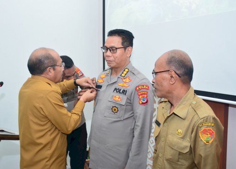 Satgas Saber Pungli Provinsi NTT yang Dipimpin Irwasda Polda NTT Resmi Dikukuhkan