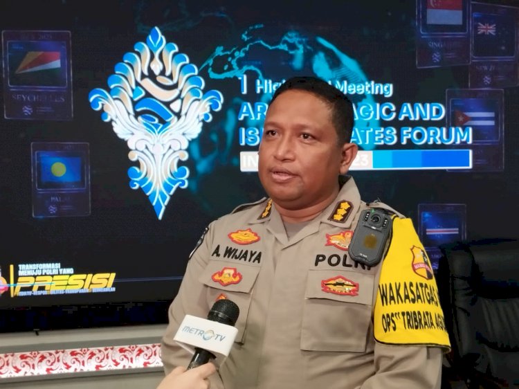 KTT AIS 2023, Polri Gunakan Teknologi di Monitoring 91 Command Center yang Teranyar