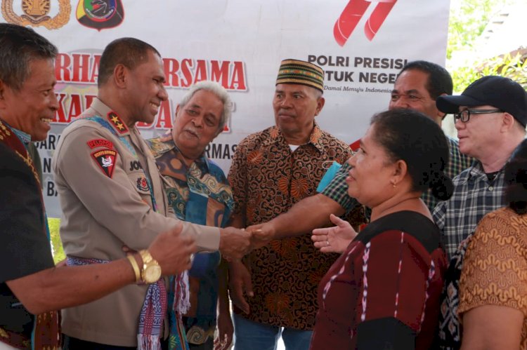 Jumat Curhat, Kapolda NTT Dengarkan Keluhan Masyarakat Kelurahan Pasir Panjang