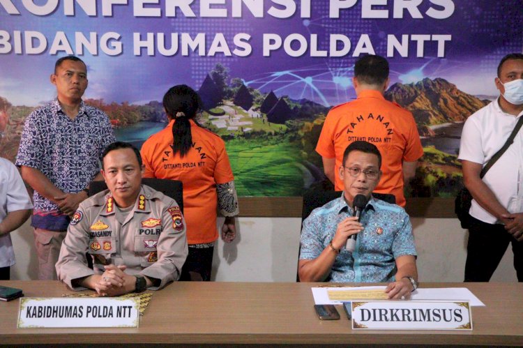 Penyidik Ditreskrimsus Polda NTT Menahan 2 Tersangka Kasus Korupsi Pembangunan RSP Boking