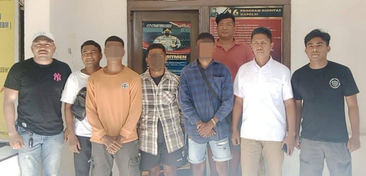 Polres Belu Berhasil Mengamankan Tiga Pelintas Batas Ilegal Timor Leste