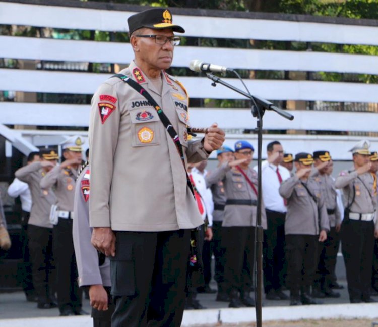 Kapolda NTT Ajak Personel Polda NTT untuk Tetap Netral dalam Menghadapi Pemilu 2023-2024