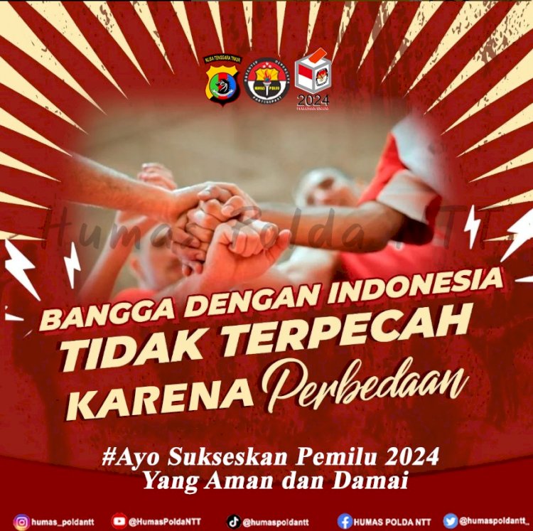 Bangga dengan Indonesia yang Tidak Terpecah karena Perbedaan: 