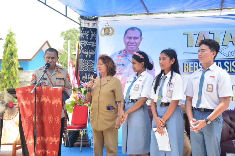 Kapolda NTT Safari Kamtibmas di SMA Negeri 2 Waingapu