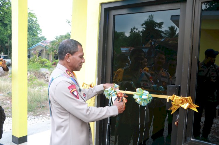 Kapolda NTT Resmikan Gedung Serbaguna Untuk Purnawirawan dan Keluarga Besar Polri