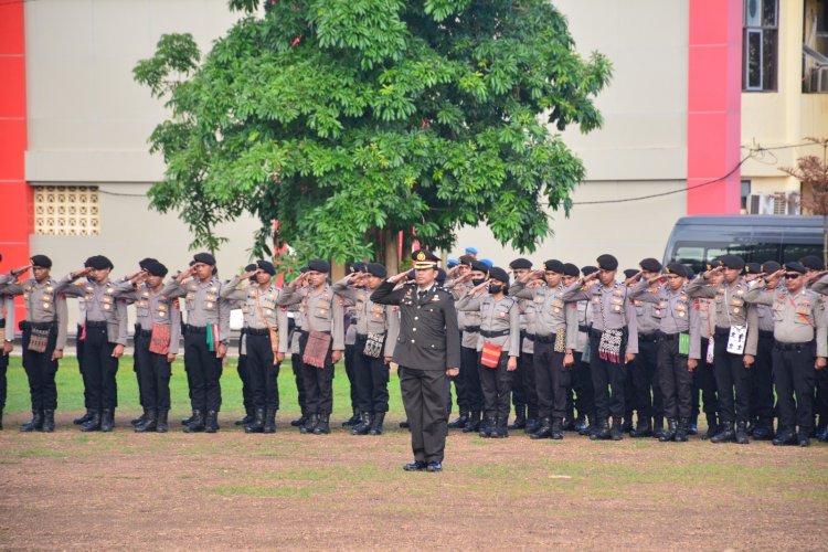 Peringatan Hari Bela Negara Ke-75: Polda NTT Gelar Upacara