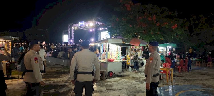 Satgas Operasi Mantap Brata Turangga Gelar Patroli Dialogis dan Pengamanan Festival 52 Hari Menuju Pemilu 2024