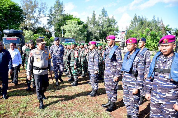 Polda NTT dan Polres Jajaran Siaga Bencana, Apel Melibatkan Instansi Terkait