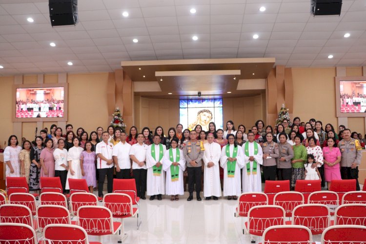 Perayaan Natal Polda NTT: Kemuliaan Allah dan Damai Sejahtera di Bumi