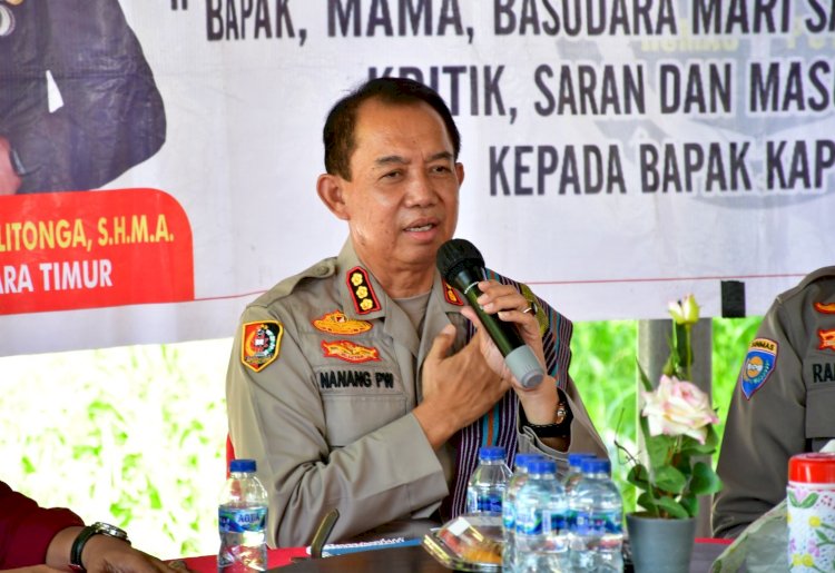 Ka SPN Polda NTT Pimpin Jumat Curhat di Kelurahan Tode Kiser: Wadah Perbaikan dan Penyelesaian Masalah Bersama