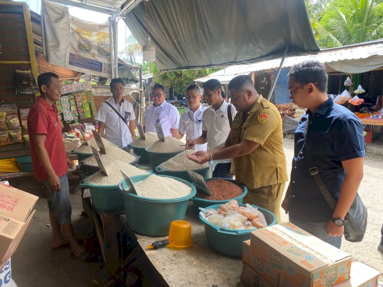 Pemeriksaan Pasokan Bahan Pokok di Kota Kupang: Satgas Pangan Polda NTT Pantau Kenaikan Harga Beras