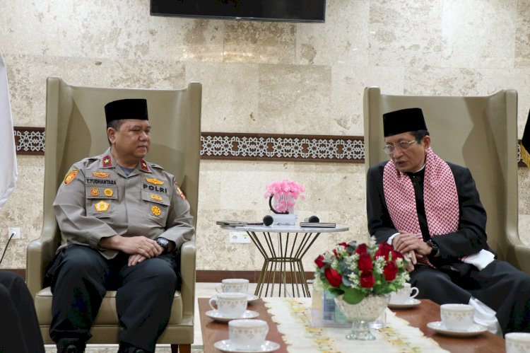 Ditemui Tim Ops NCS Polri, KH Nasaruddin Umar: Masjid Istiqlal Jadi Jembatan Pemersatu Bangsa 