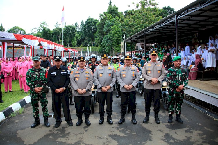 Gelar Baksos Polri Presisi Untuk Negeri di Sukabumi, Kaops NCS Polri: Jaga Persatuan dan Kesatuan 