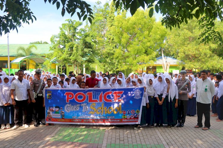 Jadikan Generasi Muda Sebagai Pelopor Keselamatan Berlalu Lintas Lewat “Police Go To School