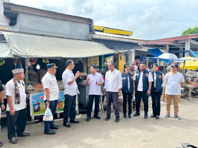 Subdit 1 Ditreskrimsus Polda NTT dan Instansi Terkait Cek Harga dan Ketersediaan Bahan Pokok Jelang Lebaran 1445 H