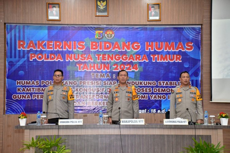 Rakernis Fungsi Humas Polri 2024: Polda NTT Perkuat Peran Humas dalam Mendukung Stabilitas Kamtibmas