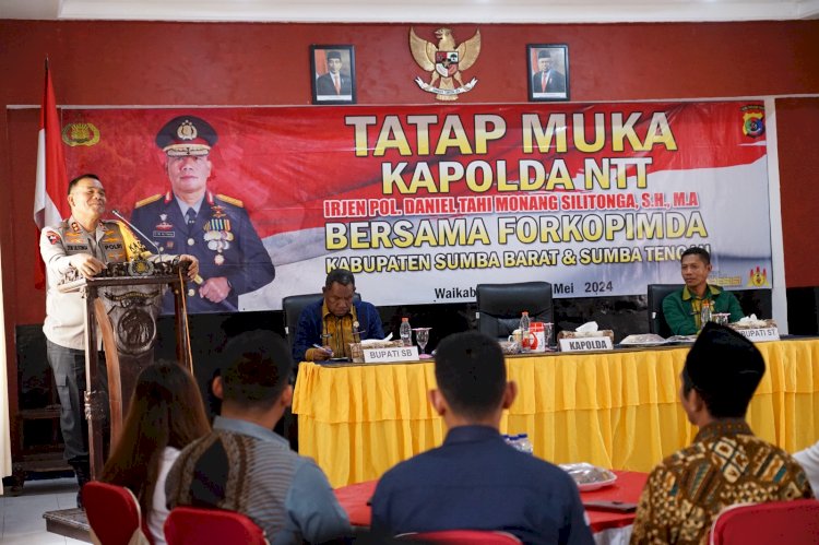 Kapolda NTT Ajak Stakeholder dan Masyarakat Sumba Barat Perkuat Kerja Sama Jelang Pilkada 2024