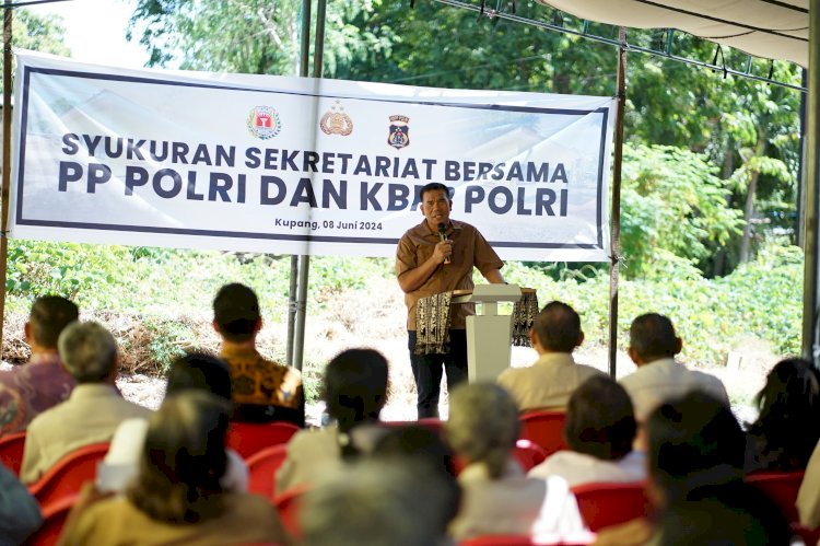 Kapolda NTT Hadiri Syukuran Gedung Baru Sekretariat Purnawirawan Polri dan KBPP Polri