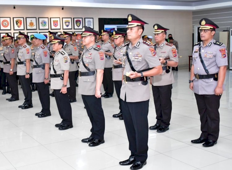 Inilah Daftar Pejabat Utama dan Kapolres yang Baru Dilantik Kapolda NTT