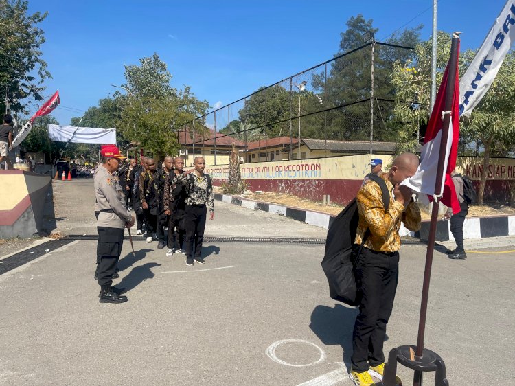 238 Calon Siswa Bintara Polri Siap Jalani Masa Pendidikan di SPN Polda NTT