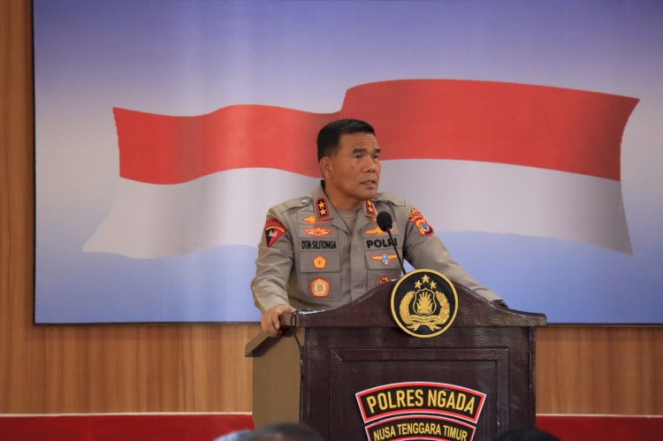 Kapolda NTT Dorong Sinergi TNI-Polri dan Netralitas dalam Tatap Muka di Ngada