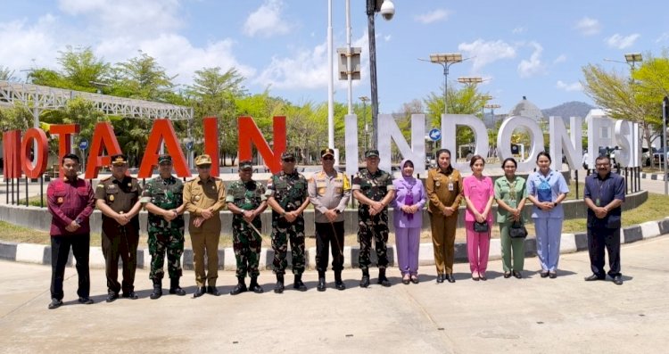 Kunjungan Kerja Pangkogabwilhan II dan Kapolda NTT ke Perbatasan RI-RDTL