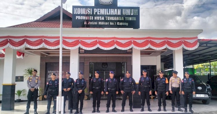 Satgas Tindak Ops Mantap Praja Gelar Patroli Dialogis Pantau KPU dan Aktivitas Masyarakat