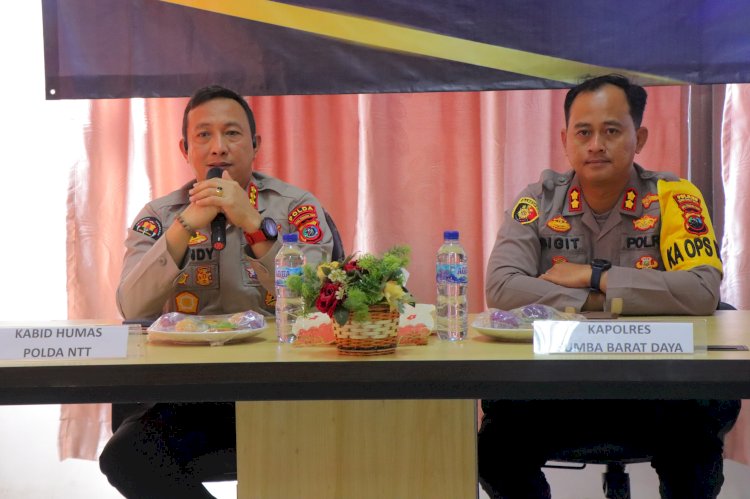 Gelar Supervisi di Polres SBD, Kabidhumas Polda NTT Tekankan Pentingnya Pengelolaan Informasi Publik