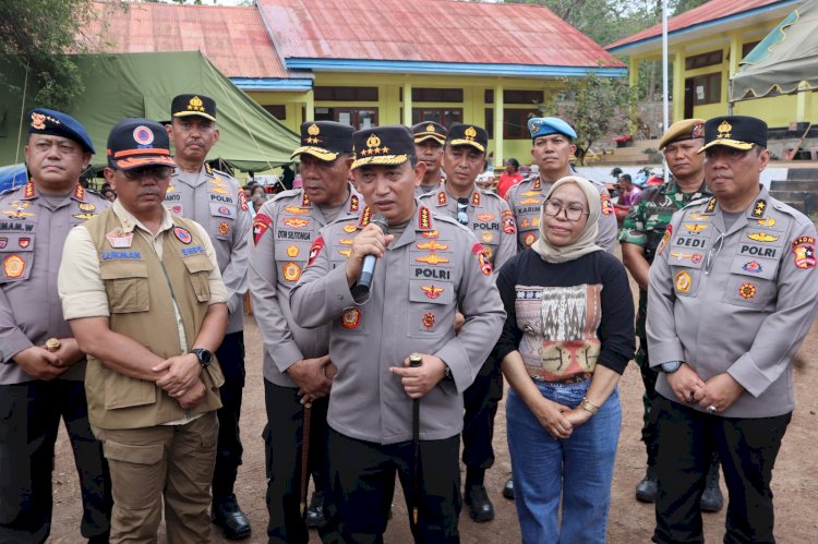 Kapolri Pastikan Hak Pilkada Pengungsi Gunung Lewotobi Terpenuhi dengan TPS Khusus