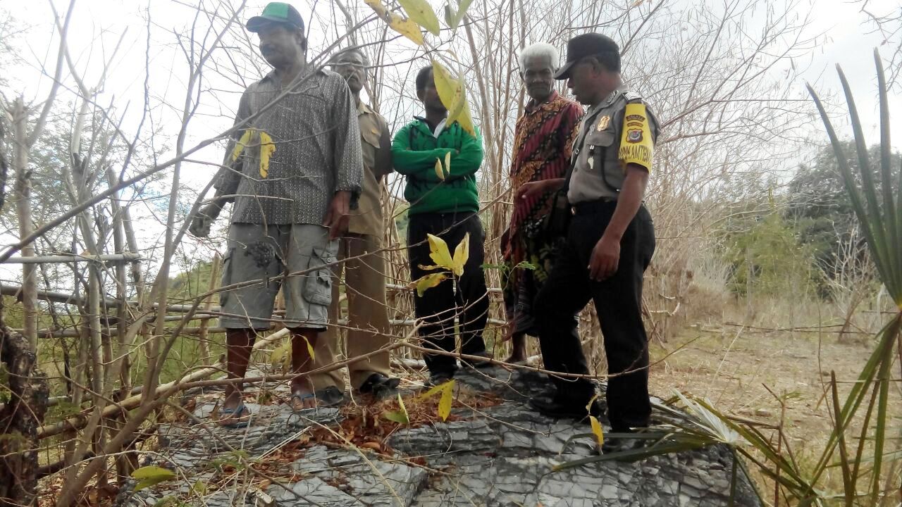 Cegah kebakaran hutan Bhabinkamtibmas Polsek Batu Putih Beri Himbauan Pekebun