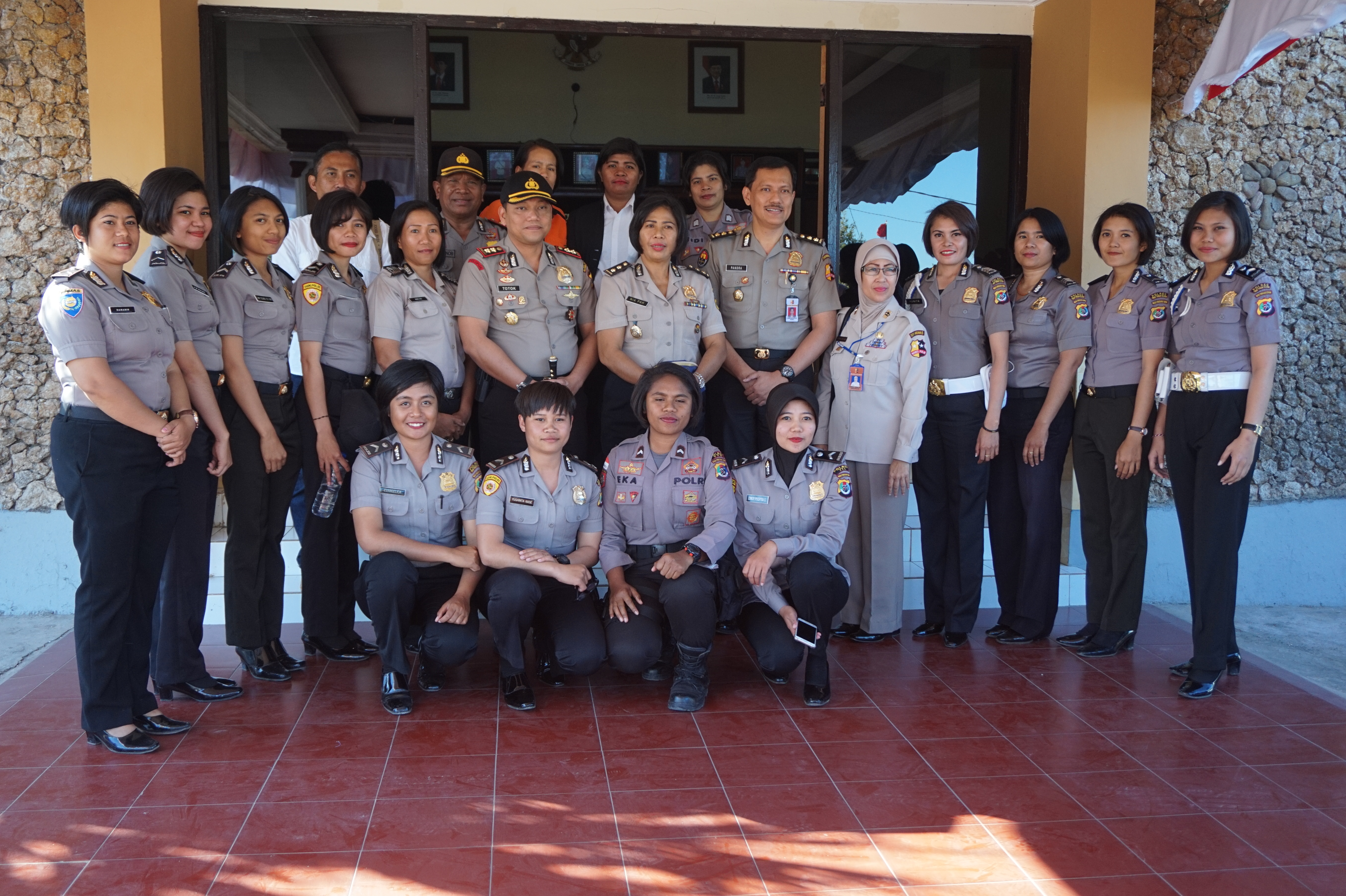 Tim Divisi Humas Mabes Polri Kunjungi Polres TTS terkait pencegahan Paham radikal di kewilayahan