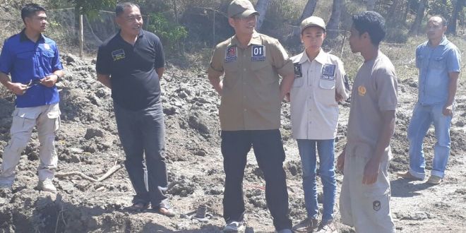 Inovasi Bhabinkamtibmas lahan gersang di sulap menjadi Lahan Layak Tanam