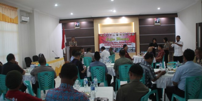 Bahas Situasi Perbatasan RI-Timor Leste, Polres Belu Gelar Coffee Morning