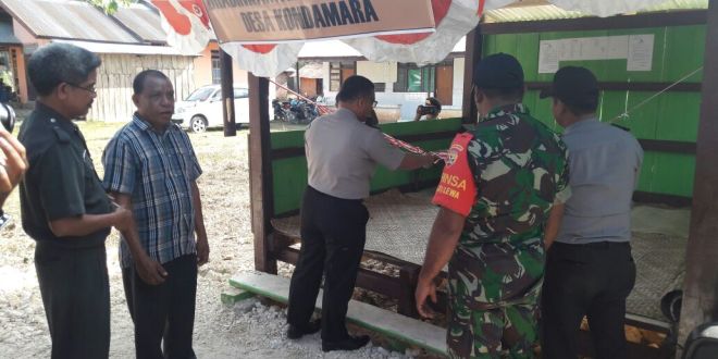 Kapolres Sumba Timur Resmikan 67 pos kamling