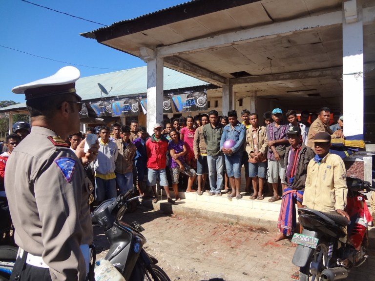 Tukang Ojek jadi Pelopor Keselamatan Berlalu Lintas